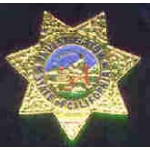 CALIFORNIA STATE INVESTIGATOR MINI BADGE PIN